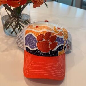 ZEPHYR Clemson Tigers College Adjustable Trucker Hat NWOT